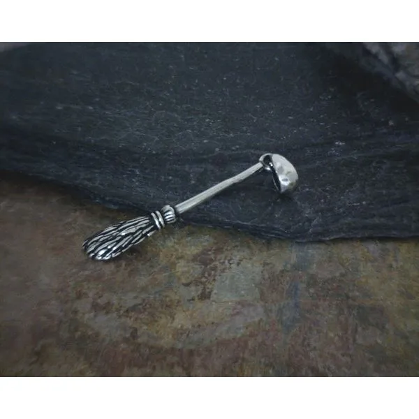 Sterling The Witches' Broom Pendant Vulcan's Forge LLC KANSAS CITY, MO