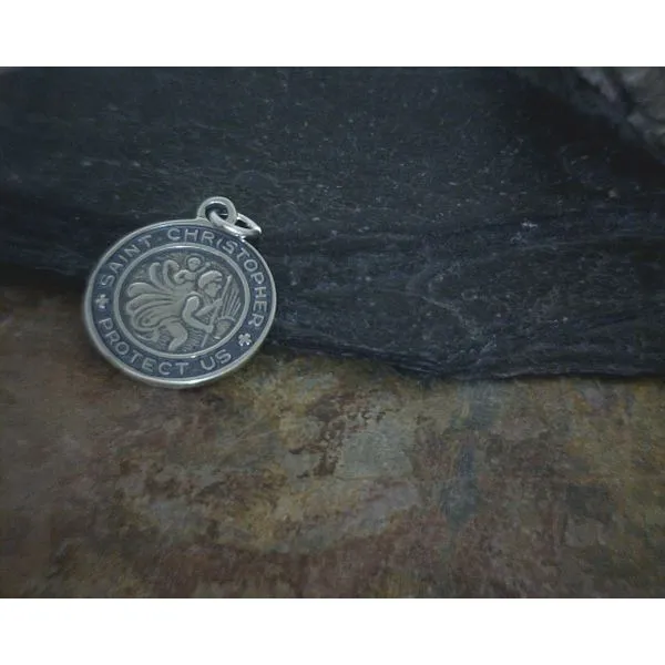 Sterling St Christopher Pendant Vulcan's Forge LLC Kansas City, MO