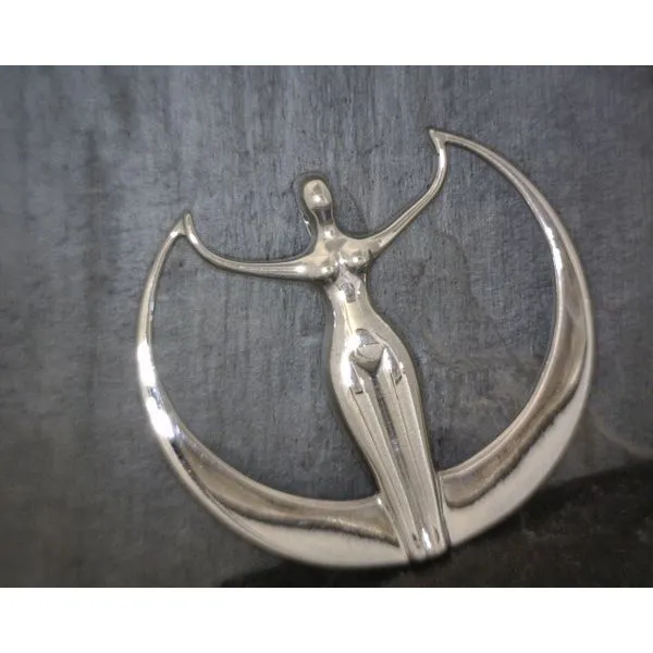 Sterling Oberon Eell Astra Star Goddess Pendant Vulcan's Forge LLC Kansas City, MO