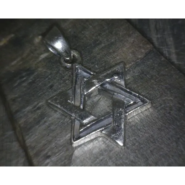 SS Star of David Pendant Vulcan's Forge LLC Kansas City, MO