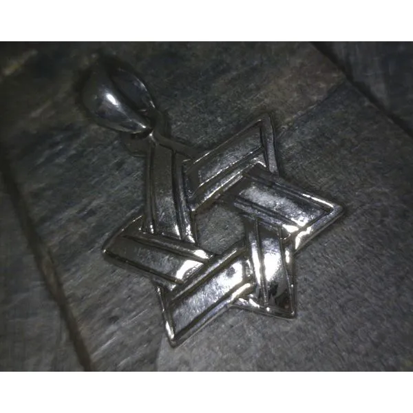 SS Star of David Pendant Vulcan's Forge LLC KANSAS CITY, MO