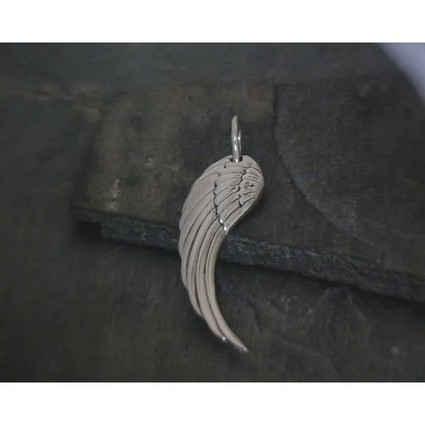 SS  Small Angel Wing Pendant Vulcan's Forge LLC KANSAS CITY, MO
