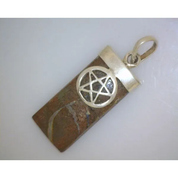 silver pendents with stones Vulcan's Forge LLC KANSAS CITY, MO