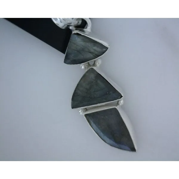 silver pendents with stones Vulcan's Forge LLC KANSAS CITY, MO