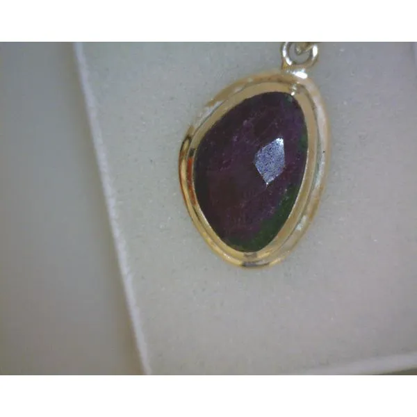 Silver Stone Pendant Vulcan's Forge LLC KANSAS CITY, MO