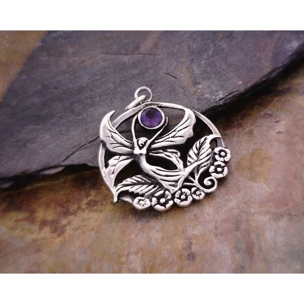 Silver Stone Pendant Vulcan's Forge LLC KANSAS CITY, MO