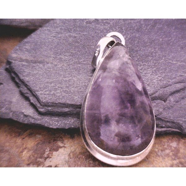 Sterling Large Pear Ametrine Pendant Vulcan's Forge LLC Kansas City, MO