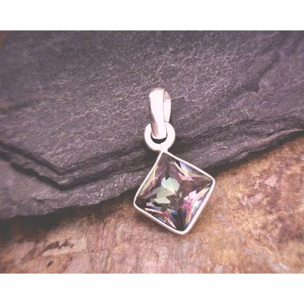 Sterling Princess Mystic Topaz Pendant Vulcan's Forge LLC KANSAS CITY, MO