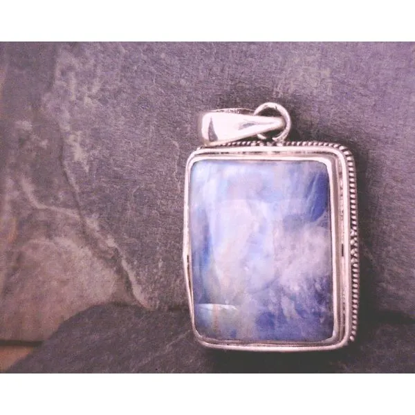 Sterling Moonstone Pendant Vulcan's Forge LLC KANSAS CITY, MO