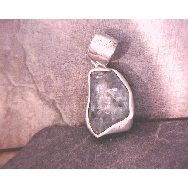 Sterling Raw Aquamarine Vulcan's Forge LLC KANSAS CITY, MO