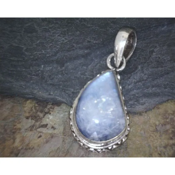 Freeform Moonstone in Ornate Bezel Setting Vulcan's Forge LLC KANSAS CITY, MO