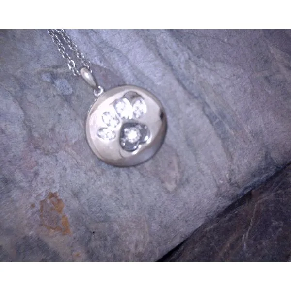 Sterling Silver Diamond Pendant Vulcan's Forge LLC KANSAS CITY, MO