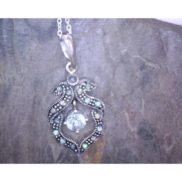 Sterling Silver Topaz Pendant Vulcan's Forge LLC KANSAS CITY, MO