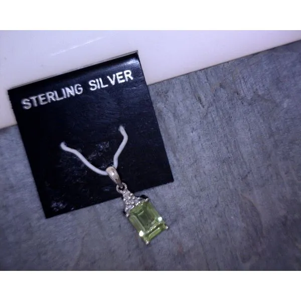 Sterling Silver Peridot Pendant Vulcan's Forge LLC KANSAS CITY, MO
