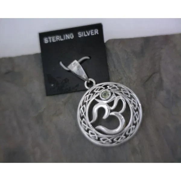 Sterling Silver OHM Pendant Vulcan's Forge LLC KANSAS CITY, MO