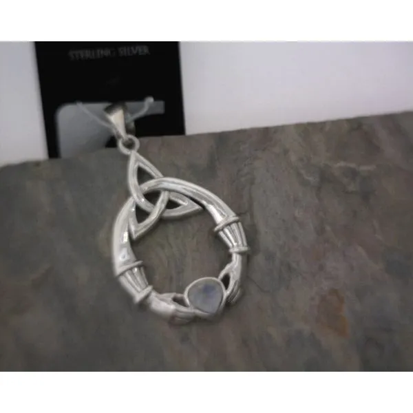 Sterling Silver Claddagh Pendant Vulcan's Forge LLC KANSAS CITY, MO