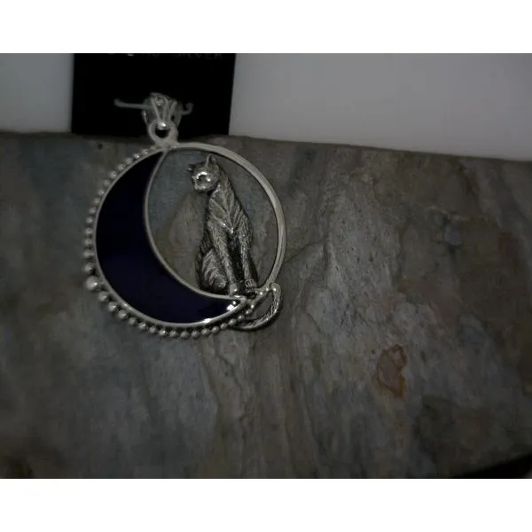 Sterling Silver Cat Pendant Vulcan's Forge LLC KANSAS CITY, MO