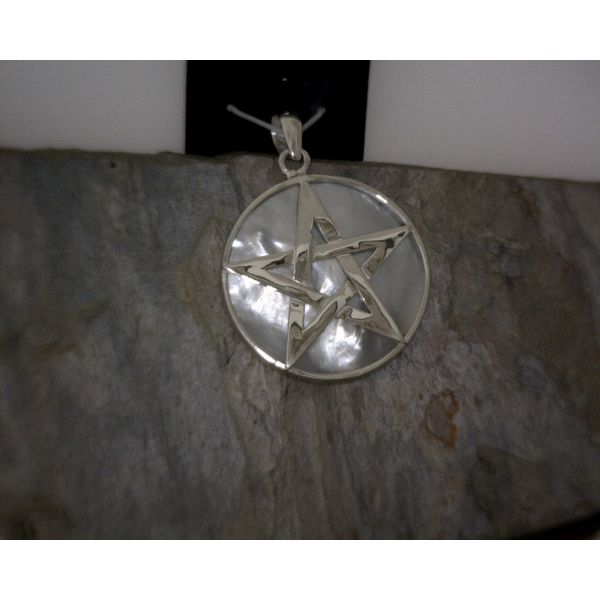 Sterling Silver Pentacle Pendant Vulcan's Forge LLC Kansas City, MO