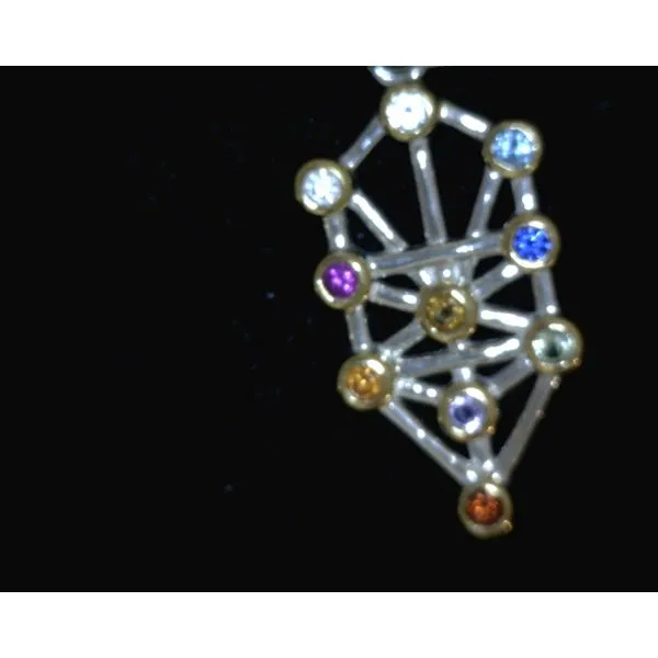 Silver Stone Pendant Vulcan's Forge LLC KANSAS CITY, MO