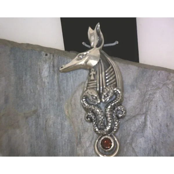 Sterling Silver ANUBIS Pendant Vulcan's Forge LLC KANSAS CITY, MO