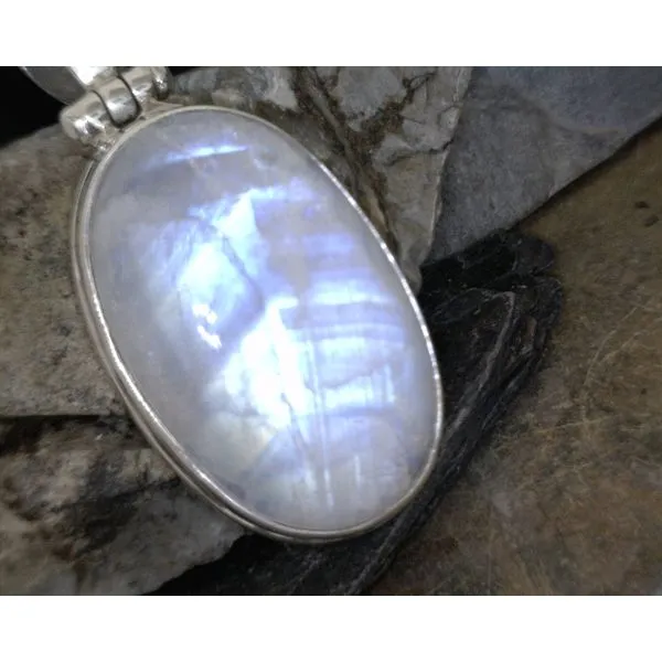 Sterling MOONSTONE Pendant Vulcan's Forge LLC Kansas City, MO