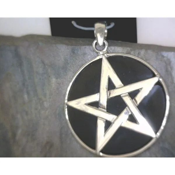Sterling Silver Pentacle Pendant Vulcan's Forge LLC KANSAS CITY, MO