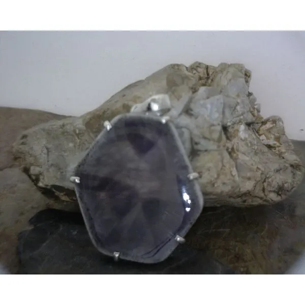 Silver Stone Pendant Vulcan's Forge LLC KANSAS CITY, MO