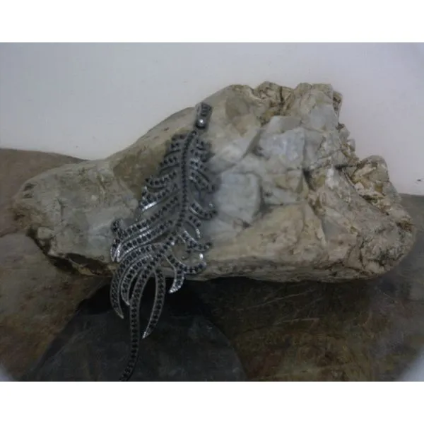 Silver Stone Pendant Vulcan's Forge LLC Kansas City, MO