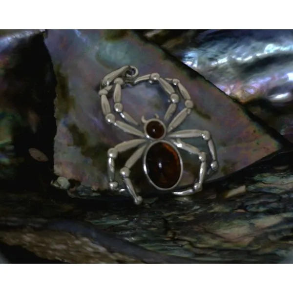 Silver Stone Pendant Vulcan's Forge LLC Kansas City, MO