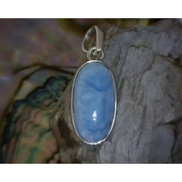 Silver Stone Pendant Vulcan's Forge LLC Kansas City, MO