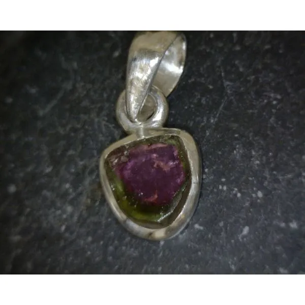 Silver Stone Pendant Vulcan's Forge LLC Kansas City, MO