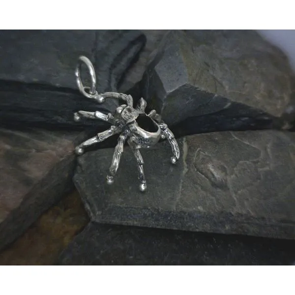 Sterling Spider w/Black Onyx Pendant Vulcan's Forge LLC Kansas City, MO