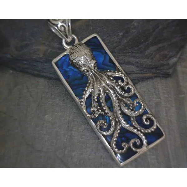 SS Octopus With Abalone Vulcan's Forge LLC Kansas City, MO