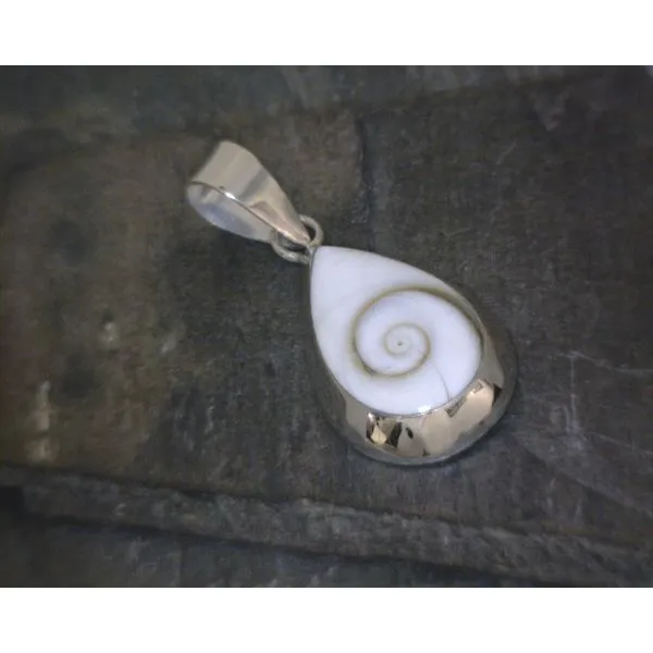 SS Eye of Shiva Pear Pendant Vulcan's Forge LLC KANSAS CITY, MO