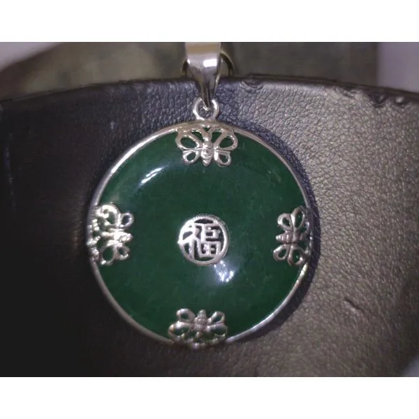 Silver Stone Pendant Vulcan's Forge LLC KANSAS CITY, MO