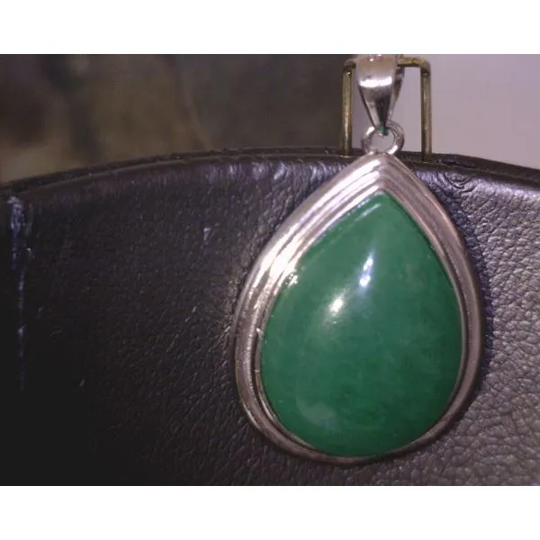 Silver Stone Pendant Vulcan's Forge LLC KANSAS CITY, MO