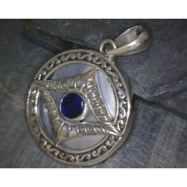Sterling Silver Evil Eye Pendant Vulcan's Forge LLC KANSAS CITY, MO