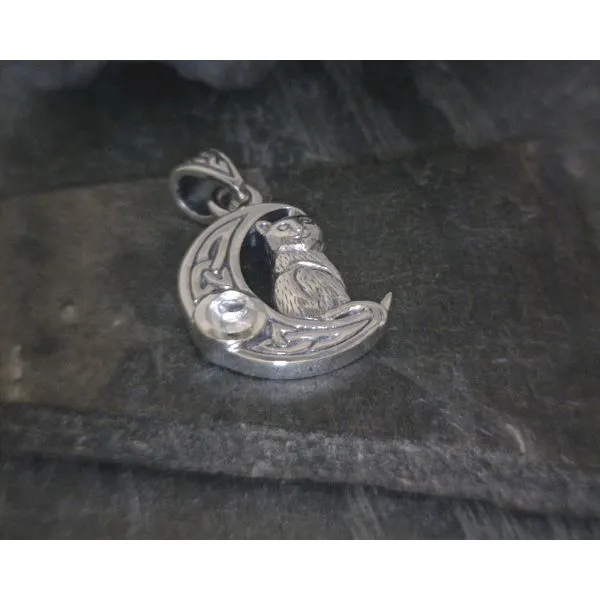 Silver Stone Pendant Vulcan's Forge LLC KANSAS CITY, MO