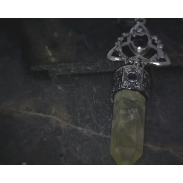 Silver Stone Pendant Vulcan's Forge LLC KANSAS CITY, MO