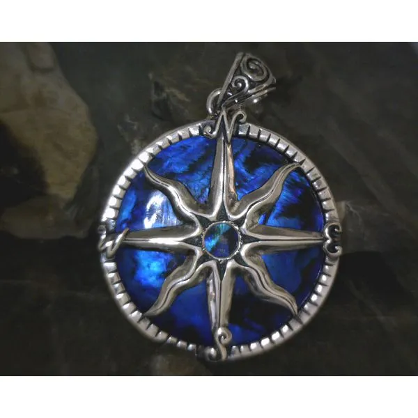 Silver Stone Pendant Vulcan's Forge LLC KANSAS CITY, MO