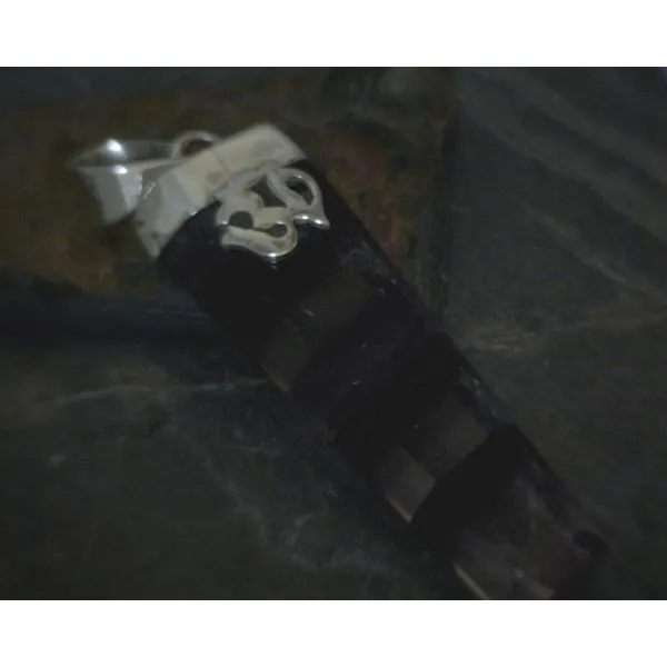 Silver Stone Pendant Vulcan's Forge LLC KANSAS CITY, MO