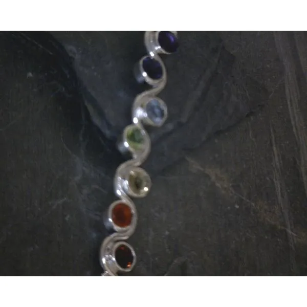Silver Stone Pendant Vulcan's Forge LLC Kansas City, MO