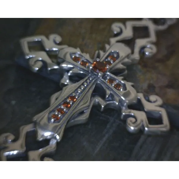 Silver Stone Pendant Vulcan's Forge LLC Kansas City, MO