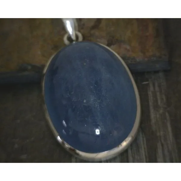 Silver Stone Pendant Vulcan's Forge LLC Kansas City, MO