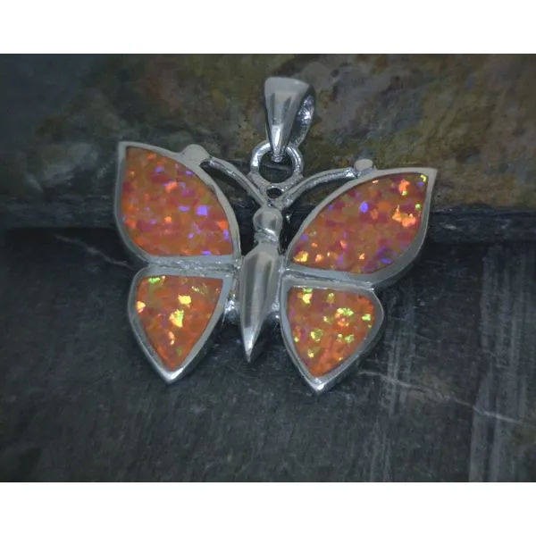 Silver Stone Pendant Vulcan's Forge LLC Kansas City, MO