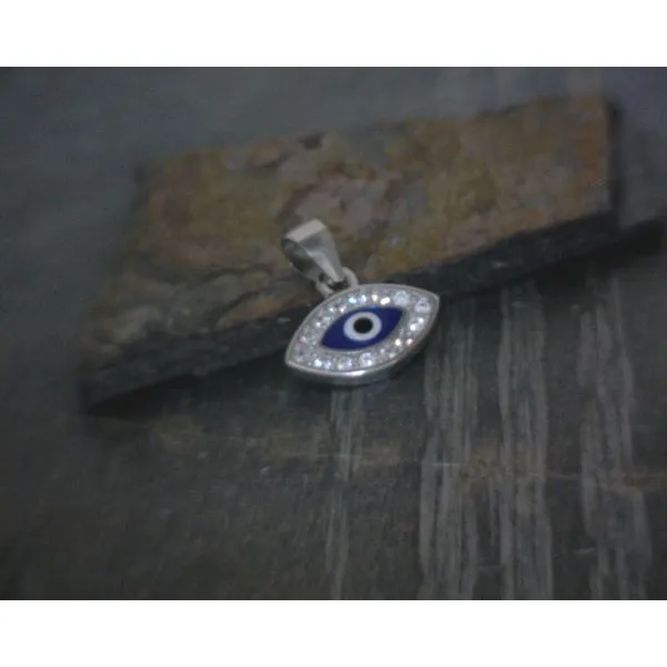 Silver Stone Pendant Vulcan's Forge LLC Kansas City, MO