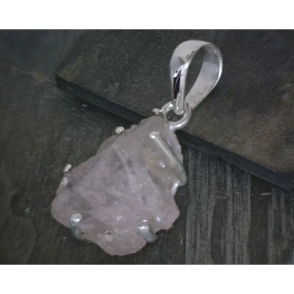 Silver Stone Pendant Vulcan's Forge LLC Kansas City, MO