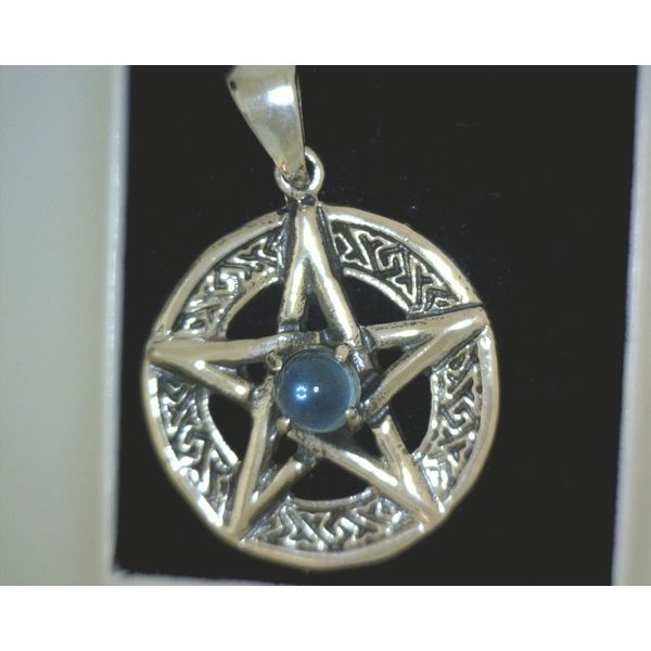 Silver Stone Pendant Vulcan's Forge LLC KANSAS CITY, MO