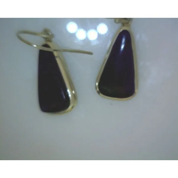 silver earrings with stones Vulcan's Forge LLC KANSAS CITY, MO