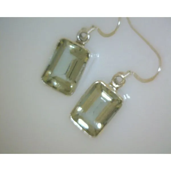 silver earrings with stones Vulcan's Forge LLC KANSAS CITY, MO